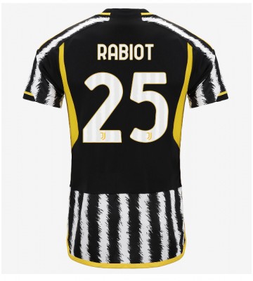 Juventus Adrien Rabiot #25 Replica Home Stadium Shirt 2023-24 Short Sleeve